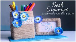 Here is the $6 cardboard target stand. Diy Desk Organizer Pen Stand With Photo Frame Cardboard Craft Idea Youtube