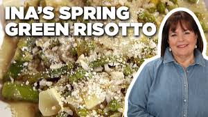 To start, hot coals work their magic on her tuscan grilled cornish hens, and she amps up the flavor on foolproof ribs with barbecue sauce. Ina Garten S Spring Green Risotto Recipe Barefoot Contessa Food Network Youtube