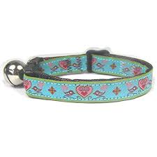 Bird Safe Cat Collar Pattern Woodland Wildlife Cat Collar Bird Cat Collars Unique Cats Cats