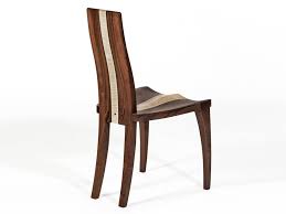 Dining Chair In Solid Cherry And Maple Wood Gazelle Etsy Modern Dining Chairs Dining Chairs Dining Room Decor Modern