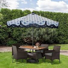 Maybe you would like to learn more about one of these? Peaktop 5 Pcs Rattan Outdoor Patio Furniture Set Garden Table 4 Chairs Brown With Cushions Pt Of0021 Uk Teamson Home Uk