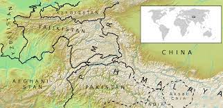 Pamirs Map Location Map Central Asia
