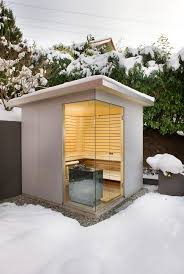 Mit der klafs außensauna talo genießen sie das natürliche flair des ursprünglichen saunierens. Pin By Cody Rasmussen On Architecture And Landscape Outdoor Sauna Sauna Design Sauna Room