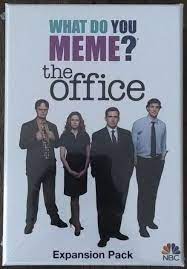 The office memes that imagine quarantine at dunder mifflin. What Do You Meme The Office Expansion Pack Board Game Boardgamegeek