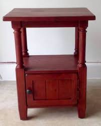 Broyhill Attic Heirlooms End Table In Red Stain Broyhill Furniture Broyhill Furniture