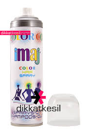 Imaj Gri Renkli Sac Spreyi Gri Gecici Sac Boyasi 100 Ml Gecici Sac Spreyleri Dikkatkesil Com