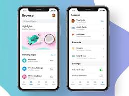 News Account Ios 11 App Design Ios App Design Ios Design Mobile App Development