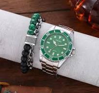 Wholesale Custom LOGO Alloy Fashion Quartz Green Watch ...