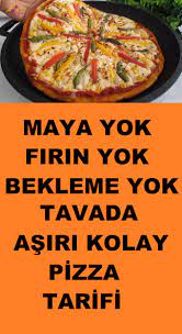 pizza tarifi sebzeli pizza pratik yemek tarifleri yemek tarifleri yemek pizza