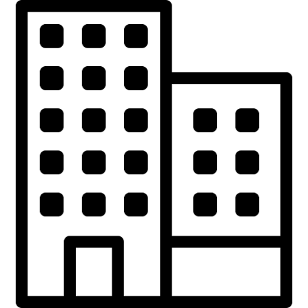 Edificio de oficinas - Iconos gratis de negocio