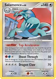 For more information on this pokémon's species, see salamence. Salamence Platinum Arceus Tcg Card Database Pokemon Com