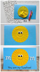 But, let them sign the page to preserve their handwriting. You Are My Sunshine Mother S Day Card Diy Mother S Day Crafts Mothers Day Card Kids Mothers Day Crafts For Kids