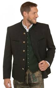 Stockerpoint German Traditional Jacket Stachus Anthracite