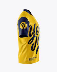 Download Men S T Shirt Mockup Side View In Apparel Mockups On Yellow Images Object Mockups Tshirt Mockup Shirt Mockup Mockup