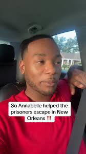 Anabelle Runing After Helpin Inmates Escape