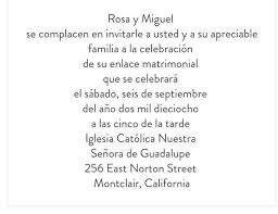 Spanish Wedding Invitations Spanish Invitations Wedding Invitation Samples
