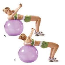Waist Slimming Ab Moves Oblique Workout Yoga Ball Exercises Exercise