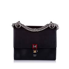 Established in 1925, the entrepreneurial house of fendi credits its success to three main factors—creativity, technology, and craftsmanship (in the highest sense). Black Fendi Kan I Leather Crossbody Bag Designer Revival
