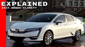 The honda clarity is a nameplate used by honda on alternative fuel vehicles. 2017 Honda Clarity Electric Explained Youtube