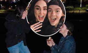 Maybe you would like to learn more about one of these? The Kissing Booth S Joel Courtney Gets Engaged To Girlfriend Mia Scholink Daily Mail Online