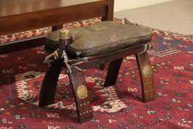 Vintage antique egyptian camel saddle carved wood foot stool ottoman. Pin On Camel Saddle