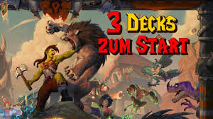 As a mage you should attempt to make use of your strengths, which are direct damage and controlling the pace of the game. Hearthstone 3 Decks Fur Den Start In Geschmiedet Im Brachland