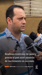 Pedro Galarza, director del departamento de Defensa del Consumidor de la  Alcaldía Municipal de Santa Cruz de la Sierra, informa sobre los operativos  que vienen realizando para el control en la ...