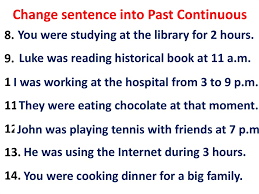 I 'm playing football now. Past Continuous Tense Online Presentation