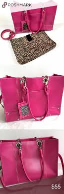 Wilson S Leather Hot Pink Tote Pink Tote Wilsons Leather Wilsons Leather Bag