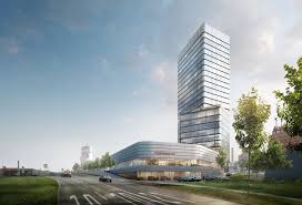 Como se construye un edificio en estructuras metalicas. Porsche Italia Porsche Design Tower And New Porsche Centre At The Pragsattel In Stuttgart Porsche Italia