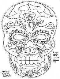 Four color process printing uses the subtractive primary ink colors of cyan, magenta, and ye. Get This Sugar Skull Coloring Pages To Print For Grown Ups 89433