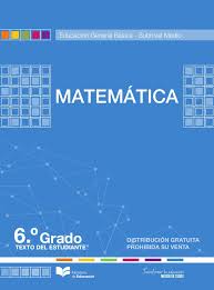 Catálogo de libros de educación básica. Matematica Sexto Grado