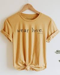 Wear Love Tee In 2020 How To Wear Tees Faith Clothing