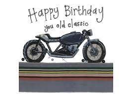 Verjaardagskaart Alex Clark Happy Birthday You Old Classic Motor Muller Wenskaarten Online Kaarten Bestellen