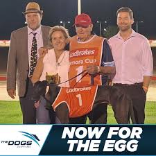 An Egg, gold in colour, is next