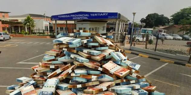 Tembisa Hospital: Repurposed for looting
