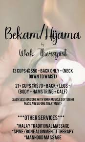 Setiapnya ada kelebihan dan kekurangannya sendiri. Urut Traditional Massage Bekam Hijama Urutan Tenaga Batin Lelaki Lifestyle Services Beauty Health Services On Carousell