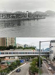 大角嘴碼頭巴士總站 1970 s history pictures hong kong pictures