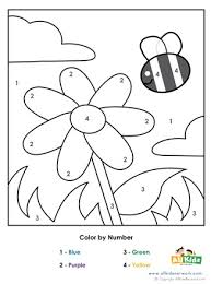 When the online coloring page has loaded, select a color and start clicking on the picture to color it in. Spring Color By Number All Kids Network