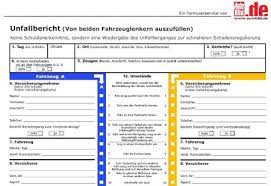 Jul 26, 2021 · besuchen sie die offzielle website des deutscher motor sport bund e.v. Unfallbericht Kostenlose Vorlage Zum Download