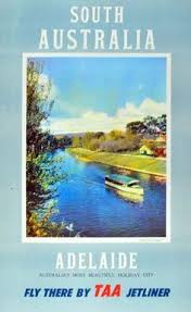 Travel Poster River Torrens Vintage Postcards Travel Posters Australia Travel Posters