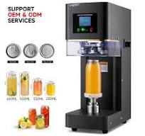 2022 New Design Non Rotary Automatic Beverage Soda Can Sealer Sealing Machine Beer Can Seamer
