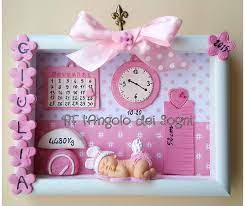 Picture Newborn Quadretto Nascita Benvenuto Piccolino Fiocco Nascita Pink Baby Light Blue Baby Twins Regali Fai Da Te Nascita Regali Bambina Prodotti Per Neonati