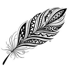 The symbol is often associated with ideas of freedom, courage, strength, and wisdom. Feather Tattoo Design Tribal Feather Tattoos Feather Art
