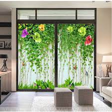 Maybe you would like to learn more about one of these? Custom Flower Vine Sliding Door Stickers Wardrobe Stickers Mirror Stickers Window Film Elevator Door Stickers Glass Film Decorative Films Aliexpress