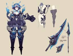 Alice Half Nightmare Concept Art From Sinoalice Art Artwork Gaming Videogames Gamer Gameart Concept Art Character Design Inspiration Character Sketches