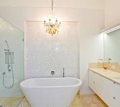 Ceramic tile is also resistant to water, mold, and fungi. Light And Mosaic Tiles White Mosaic Tile Bathroom Mosaic Bathroom Tile Powder Room Decor