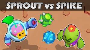 Learn about sprout in 60 seconds! Sprout Vs Spike 1vs1 Brawl Stars Olympics Youtube