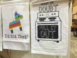 Funny Kitchen Towels Kitchen Humor Cricut Crafts Cricut Creations