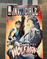 Invincible #57 first crossover vs Astounding Wolf-man | eBay
